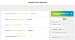 Desktop Screenshot of online-report.com