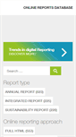 Mobile Screenshot of online-report.com