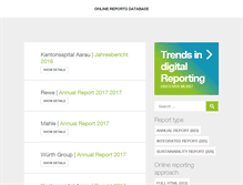 Tablet Screenshot of online-report.com